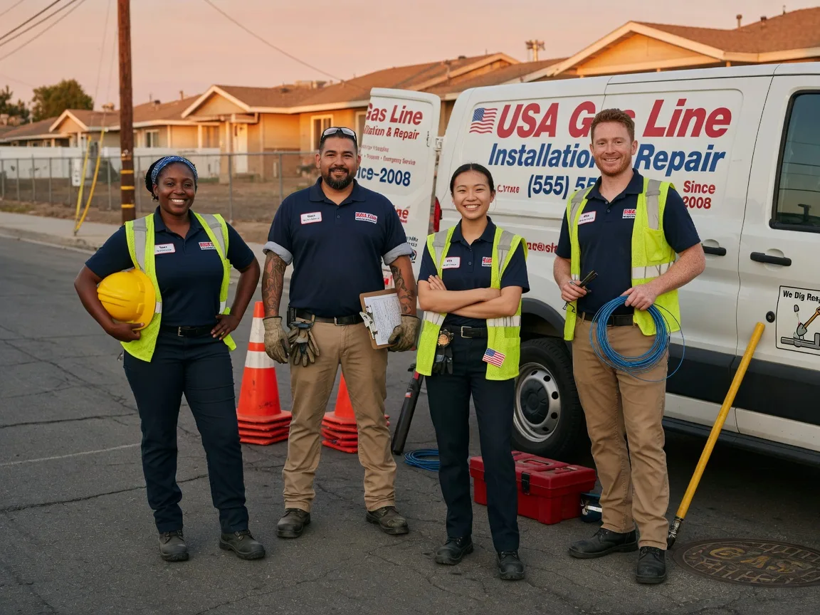 Gas Line Installation company in Mclean, NE